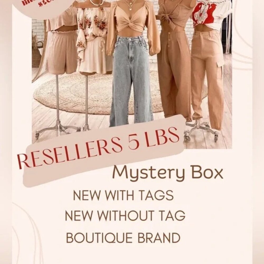 10 PCS RESELLERS CLOTHING MYSTERY BOX